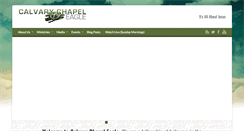 Desktop Screenshot of calvarychapeleagle.com